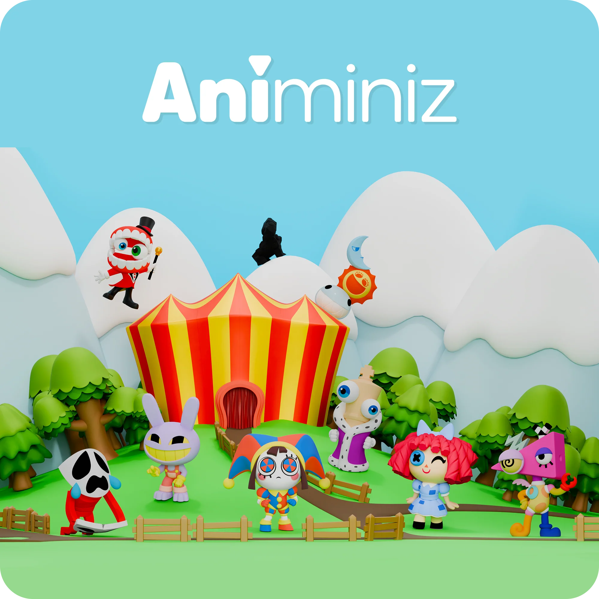 Digital Circus Animiniz: Main Character Series Blindbox - Image 8